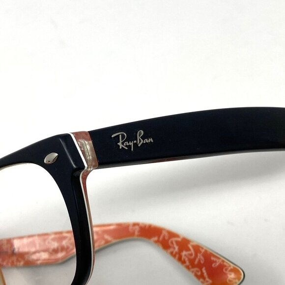 Ray Ban RB 2168F Year 2000's Black Frame Logo Inside Prescription Lenses - Picture 9 of 16